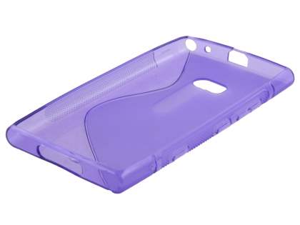 Wave Case for Nokia Lumia 900 - Frosted Purple/Purple