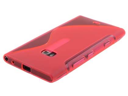 Wave Case for Nokia Lumia 900 - Frosted Pink/Pink