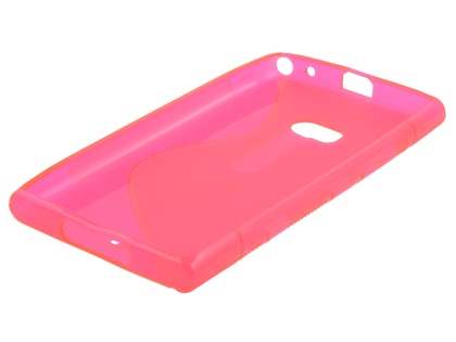 Wave Case for Nokia Lumia 900 - Frosted Pink/Pink