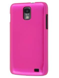 UltraTough Glossy Slim Case for Samsung I9210T Galaxy S II 4G - Hot Pink Hard Case