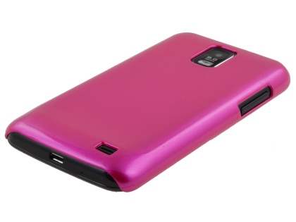 UltraTough Glossy Slim Case for Samsung I9210T Galaxy S II 4G - Hot Pink