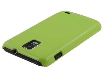 UltraTough Glossy Slim Case for Samsung I9210T Galaxy S II 4G - Green