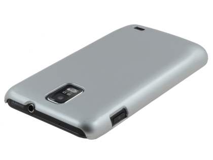 UltraTough Glossy Slim Case for Samsung I9210T Galaxy S II 4G - Silver