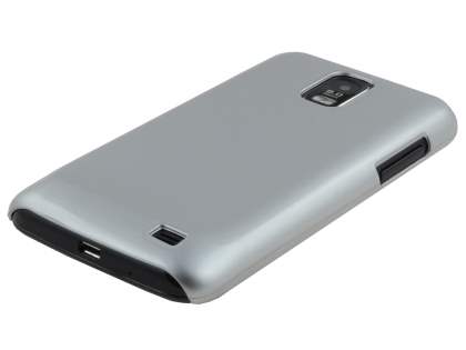 UltraTough Glossy Slim Case for Samsung I9210T Galaxy S II 4G - Silver