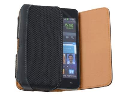 Samsung Galaxy S2 Synthetic Leather Belt Pouch (Phone Only)