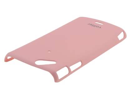 Vollter Ultra Slim Rubberised Case for Sony Ericsson XPERIA Arc/Arc S - Baby Pink