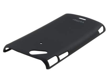 Vollter Ultra Slim Rubberised Case for Sony Ericsson XPERIA Arc/Arc S - Classic Black