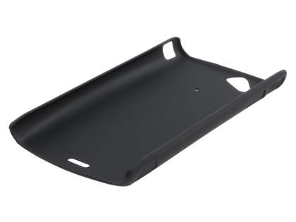 Vollter Ultra Slim Rubberised Case for Sony Ericsson XPERIA Arc/Arc S - Classic Black