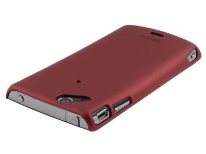 Vollter Ultra Slim Rubberised Case for Sony Ericsson XPERIA Arc/Arc S - Red
