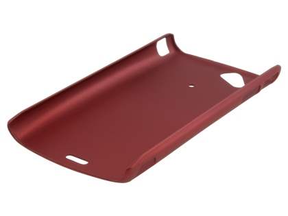Vollter Ultra Slim Rubberised Case for Sony Ericsson XPERIA Arc/Arc S - Red
