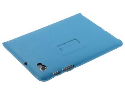 Ultra-Slim Synthetic Leather Case for Samsung Galaxy Tab 7.7 P6800 - Sky Blue