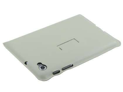 Ultra-Slim Synthetic Leather Case for Samsung Galaxy Tab 7.7 P6800 - Cream