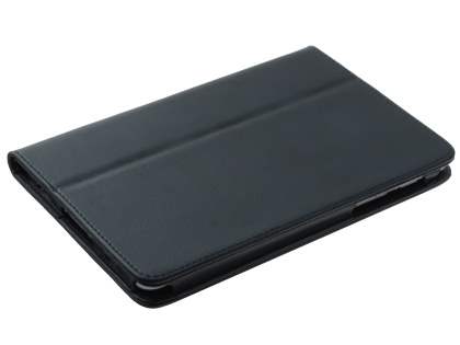 Synthetic Leather Flip Case with Fold-Back Stand for Samsung Galaxy Tab 7.7 P6800 - Classic Black