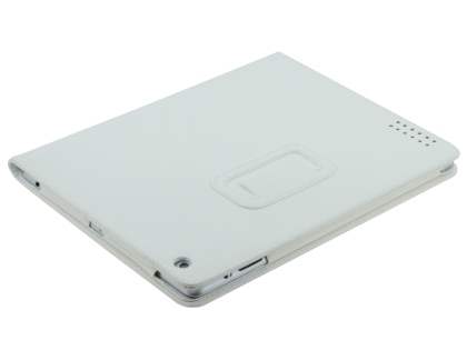 Synthetic Leather Flip Case with Stand for iPad 2 / iPad 3 / iPad 4 - Pearl White