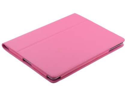 Synthetic Leather Flip Case with Stand for iPad 2 / iPad 3 / iPad 4 - Pink