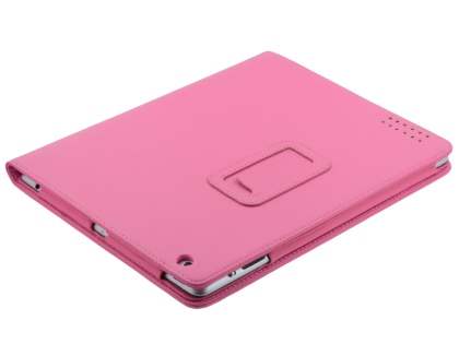 Synthetic Leather Flip Case with Stand for iPad 2 / iPad 3 / iPad 4 - Pink