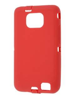 Defender Case for Samsung I9100 Galaxy S2 - Red