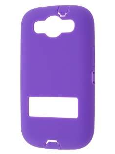 Defender Case with Stand for Samsung I9300 Galaxy S3 - Purple/Black