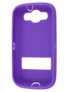 Defender Case with Stand for Samsung I9300 Galaxy S3 - Purple/Black