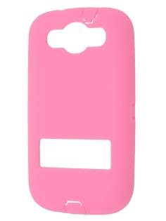Defender Case with Stand for Samsung I9300 Galaxy S3 - Baby Pink/Black