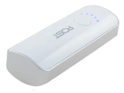 FOST PowerTorch Portable Battery Charger - White
