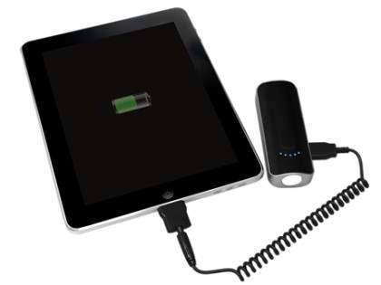 FOST PowerTorch Portable Battery Charger - Black