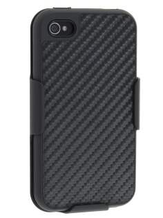 iPhone 4/4S Cocases All-In-One Belt Frame, Viewing Stand & Removable Tough Case - Classic Black