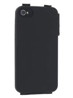 iPhone 4/4S Cocases All-In-One Belt Frame, Viewing Stand & Removable Tough Case - Classic Black