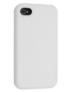 iPhone 4/4S Cocases All-In-One Belt Frame, Viewing Stand & Removable Tough Case - Pearl White