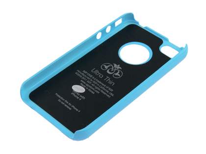 Slim Glossy Case for iPhone 4 Only - Sky Blue