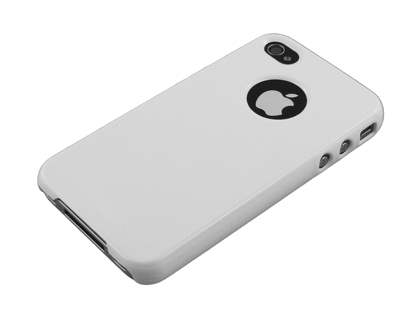 Slim Glossy Case for iPhone 4 Only - White