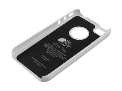 Slim Glossy Case for iPhone 4 Only - White