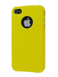 Slim Glossy Case for iPhone 4 Only - Yellow