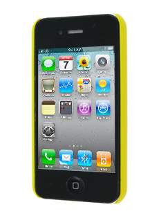 Slim Glossy Case for iPhone 4 Only - Yellow