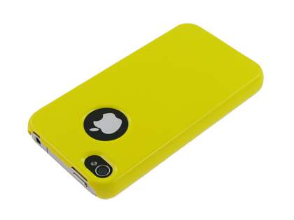 Slim Glossy Case for iPhone 4 Only - Yellow