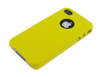 Slim Glossy Case for iPhone 4 Only - Yellow
