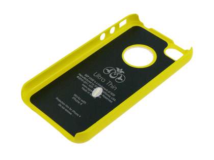 Slim Glossy Case for iPhone 4 Only - Yellow