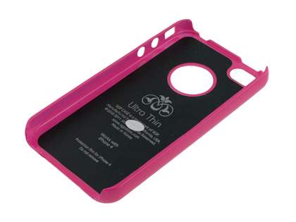Slim Glossy Case for iPhone 4 Only - Pink