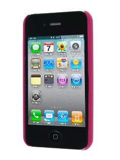Slim Glossy Case for iPhone 4 Only - Red
