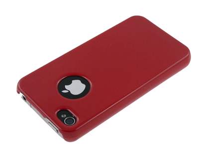 Slim Glossy Case for iPhone 4 Only - Red