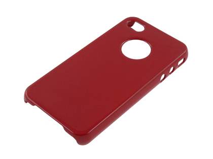 Slim Glossy Case for iPhone 4 Only - Red