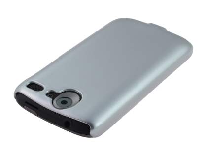 Slim Glossy Case for HTC Desire A8183 - Silver