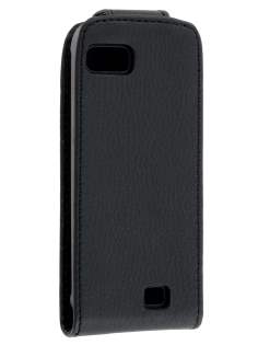 Nokia C3-01 Slim Synthetic Leather Flip Case - Classic Black Nokia C3-01 Slim Synthetic Leather Flip Case - Classic Black