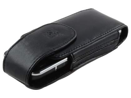 Nokia C5 Synthetic Leather Belt Pouch - Classic Black