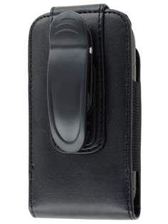LG P690 Optimus Spirit Synthetic Leather Belt Pouch - Classic Black