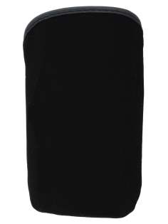 HTC Aria Stylish Protective Textile Sleeve - Classic Black