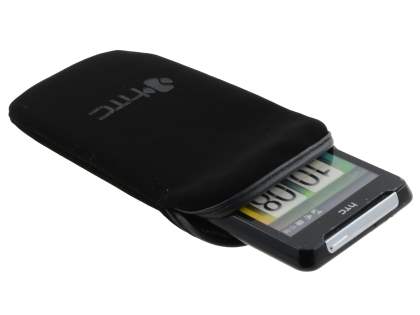 HTC Aria Stylish Protective Textile Sleeve - Classic Black