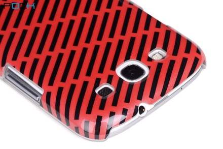ROCK Luxurious Glossy Colour Case for Samsung I9300 Galaxy S3 - Red