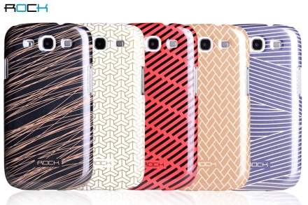 ROCK Luxurious Glossy Colour Case for Samsung I9300 Galaxy S3 - Red