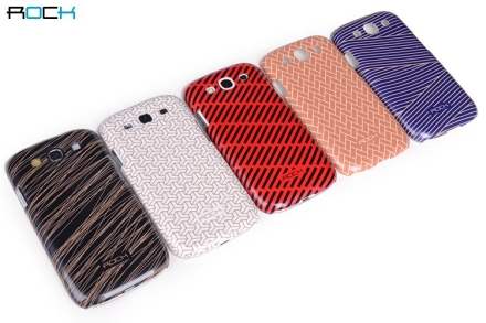 ROCK Luxurious Glossy Colour Case for Samsung I9300 Galaxy S3 - Red